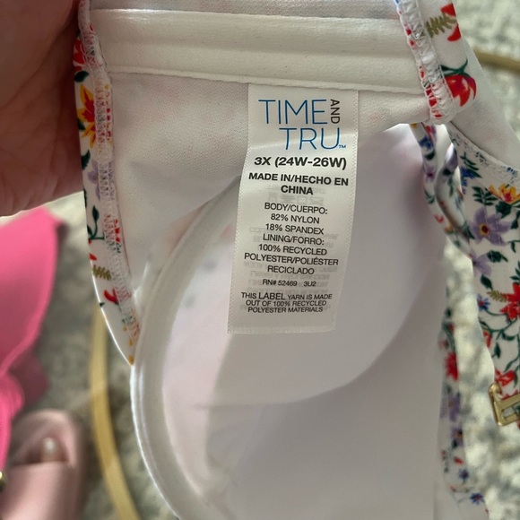 NWT Plus Size Bikini Lot of 8, Time and Tru (Walmart), 1X, 2X, and 3X! - Picture 8 of 17